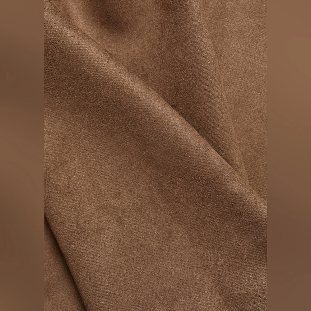 NWT MANGO Suede-Effect Mini Skirt